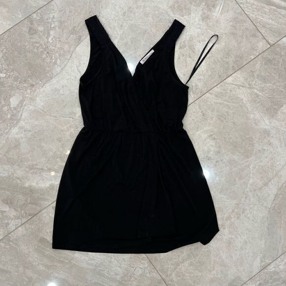 BCBG Black Mini Dress Size M - Picture 1 of 4